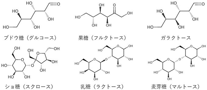 糖類の構造式