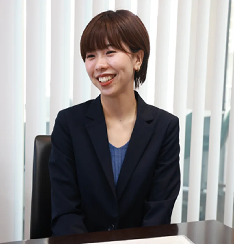 SUNATECで働く先輩職員（N.I）の写真