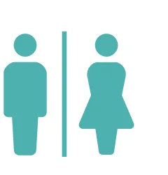 男女比率(正職員)