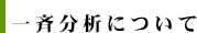 一斉分析について