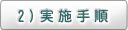 2）実施手順